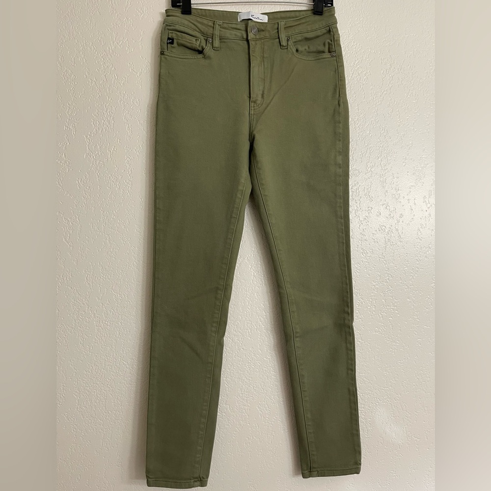 Kancan Olive Green Skinny Jeans, Size 9 / 28, EUC